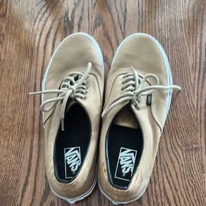 Vans Tan Sneakers Size Men 9